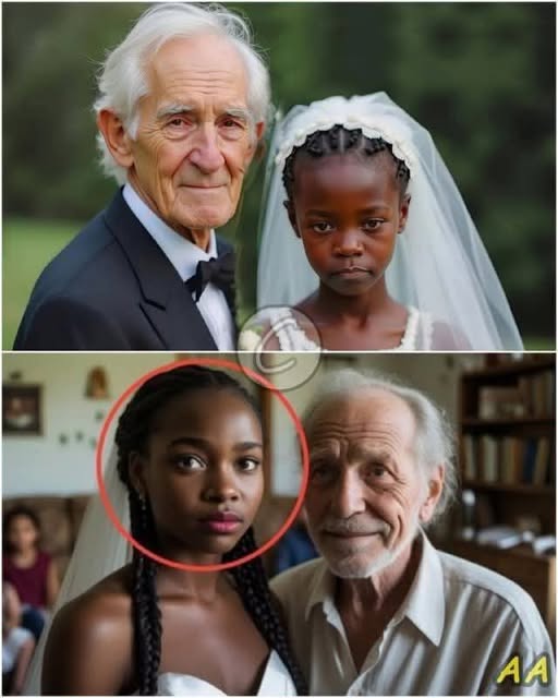 💔 Poor Black Girl Marries 70-Year-Old Man – What She Discovered 10 Days Later Left Everyone Speechless 😱👰🤵