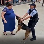 🚨🐶 Dog Repeatedly Barks at a 7-Month-Old Pregnant Woman… But When Police Discovered the Reason, It Was Already Too Late! 😱💔 Video Below 👇👇