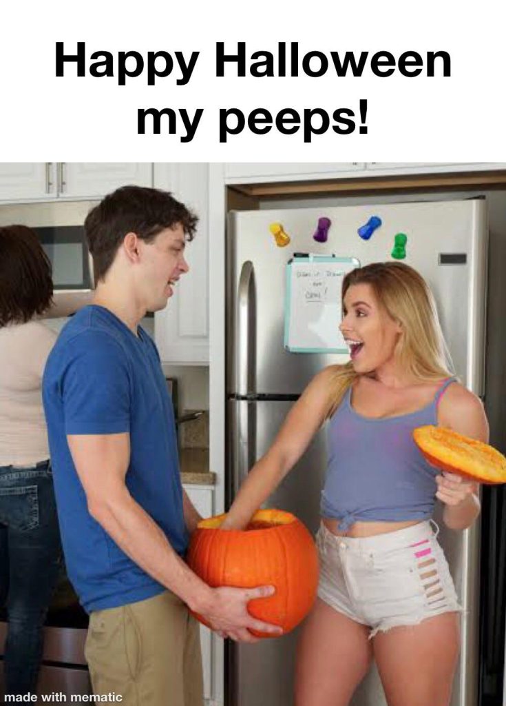 Who know??π βWhen Pumpkin Carving Gets a Little Too Fun!β π»β¨