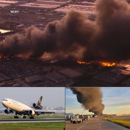 ✈️💥 BREAKING NEWS: UPS Cargo Plane Crashes Near Louisville — Multiple Injuries Reported 🚨