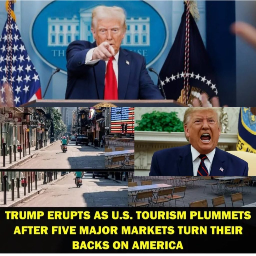 BREAKING SIMULATION: U.S. Tourism Faces a Shockwave as Global Travelers Turn Away